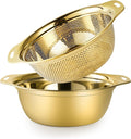 Colander 304 Stainless Steel 4-quart by Gulex