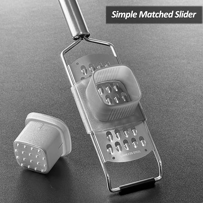 Vovoly 4-Pcs Pro Set Zester Grater Set, Cheese Grater - Image 2