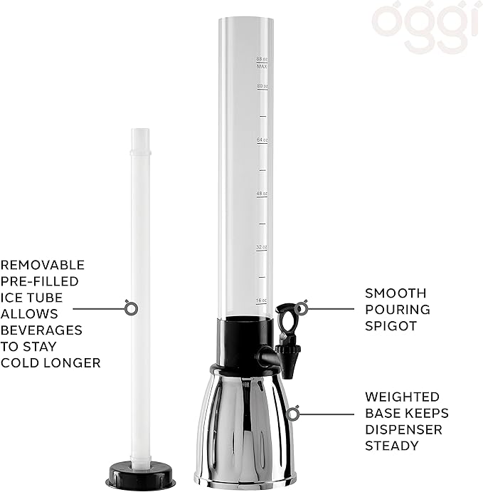 OGGI Beer Tower 88oz - Image 5