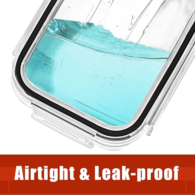 PRAKI 30 Pack Airtight Food Storage Containers - Image 3