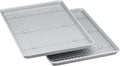 Amazon Basics Ceramic Nonstick Baking Sheets & Cooling Rack Set, Dishwasher Safe by AmazonBasics
