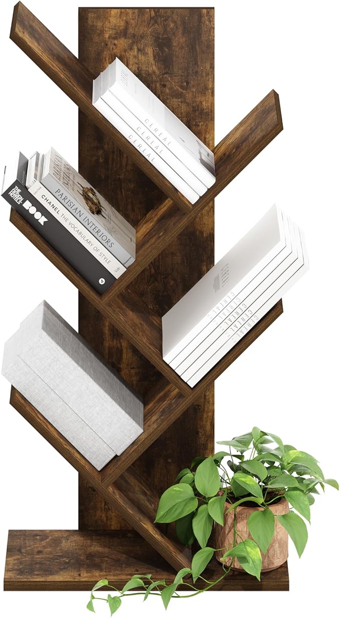 Furinno Tree Book Shelf, 5-Tier Bookshelf - Image 6