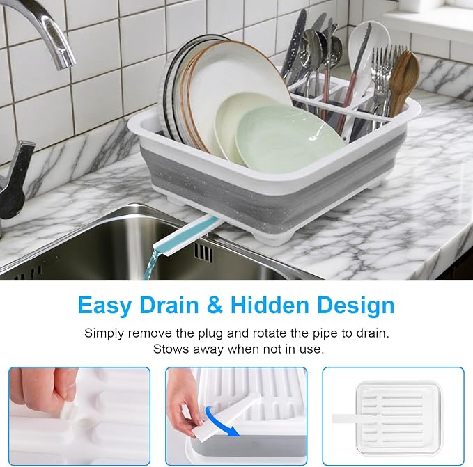 Collapsible Dish Drying Rack - Image 2