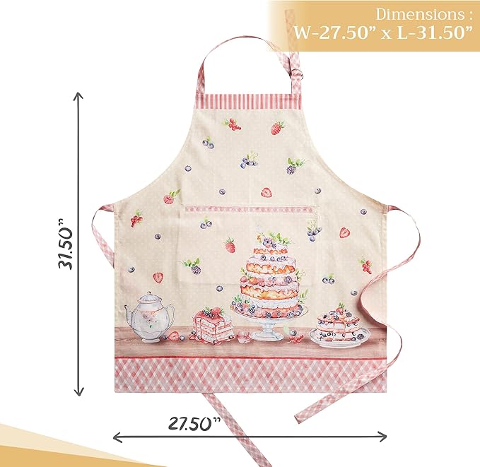 Maison d' Hermine 100% Cotton Apron - Image 4