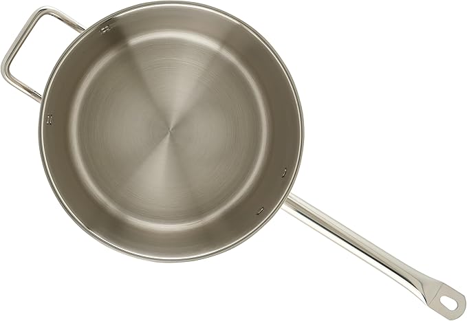 Winco Heavy-Duty Stainless Steel Sauce Pan - Image 7