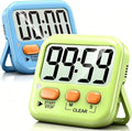 Antonki 2 Pack Digital Timer for Kids, Magnetic Countdown Kitchen Timers for by Antonki