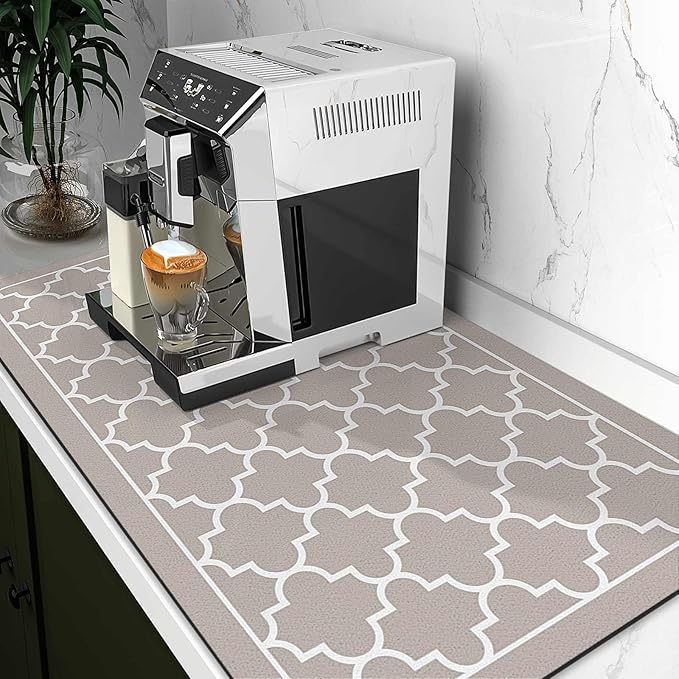 WISELIFE Dish Drying Mat Super Absorbent Drying Mat Large Dish Drying Mats - Image 2