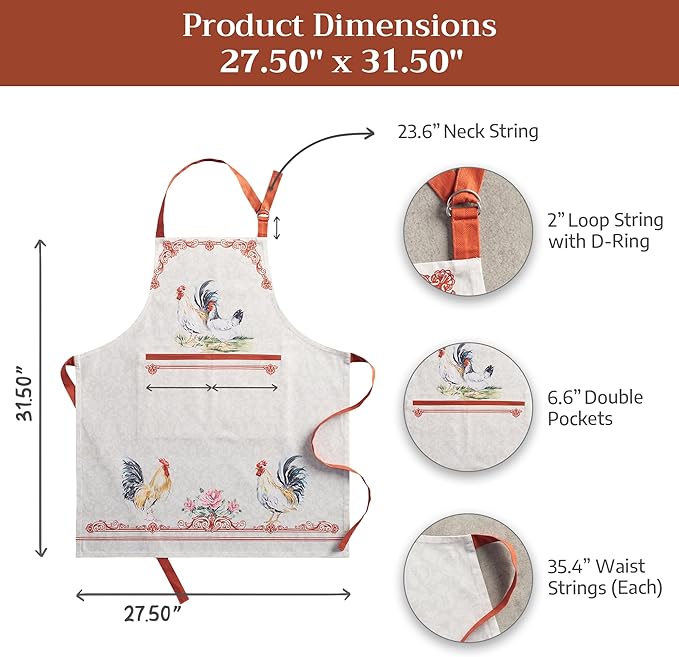 Maison d' Hermine 100% Cotton Apron - Image 7