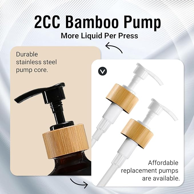 MOMEEMO Black Soap Dispenser Bathroom Set, Hand Soap and Lotion Set Suitable - Image 5