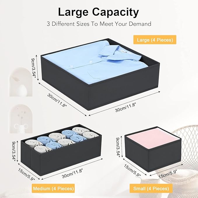 DIMJ Drawer Organizer 15 Pack - Image 3