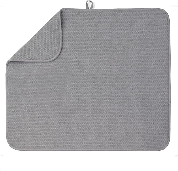 Bellemain XL Dish Mat Microfiber Dish Drying Mat, Super absorbent by Bellemain