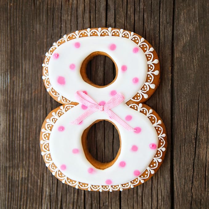 Number Cookie Cutter Set 3 Inch - Image 6