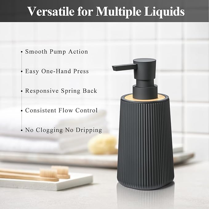 Black Hand Soap Dispenser Set - Image 5