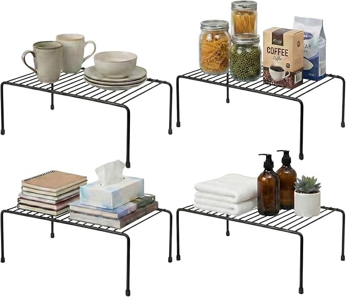 Evelots Kitchen Cabinet Wire Shelf Organizer/Rack by Evelots