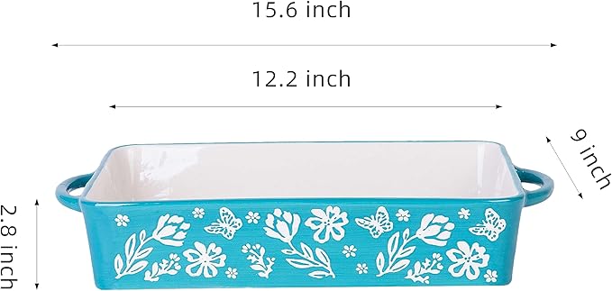 Wisenvoy Casserole Dish 9x13 Baking Pan Casserole Dishes - Image 7