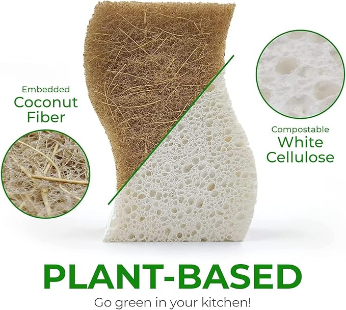 AIRNEX Natural Kitchen Sponges - Image 2