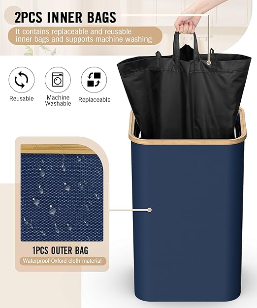 Recycling Bins for Kitchen, 26 Gallon Recycle Bin - Image 6