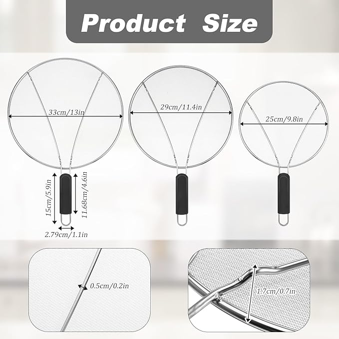 Splatter Screen for Cooking - Image 2