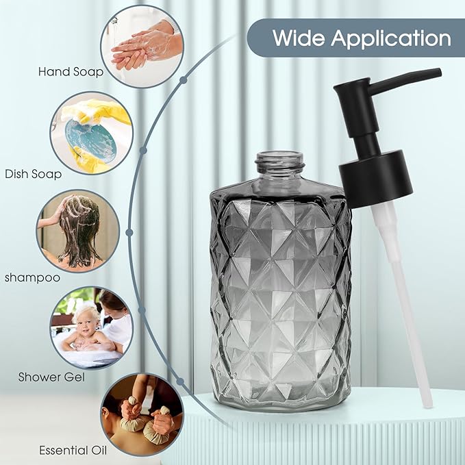 Topsky Glass Soap Dispenser - Image 6