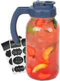 Soligt Glass Mason Jar Pitcher by SOLIGT