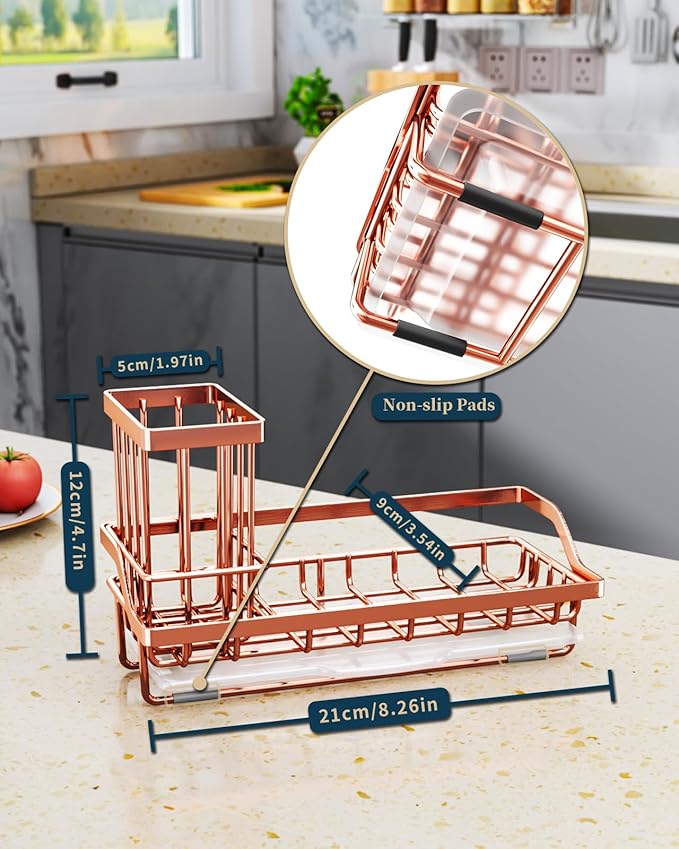 Consumest Sponge Holder for Kitchen Sink - Image 6