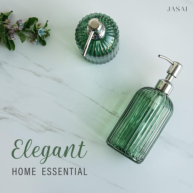 JASAI 18Oz Green Soap Dispenser - Image 6