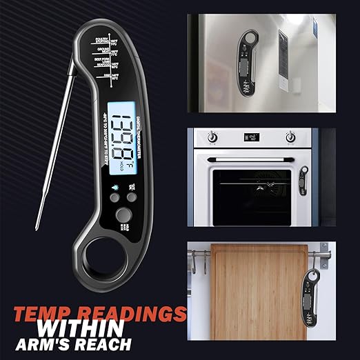 Meat Thermometer Digital, Instant Read Meat Thermometer - Image 6