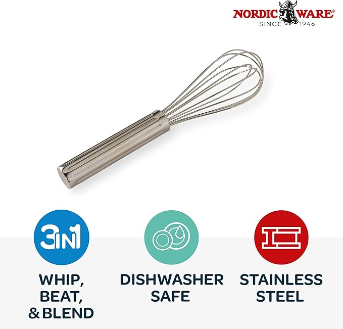 Nordic Ware Small Whisk, Stainless Steel - Image 3