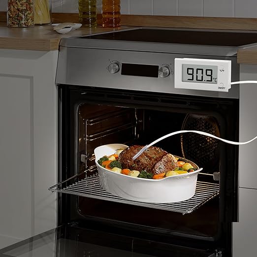 Digital Oven Thermometer with Probe Grill Meat Thermometer up to 572°F/300°C - Image 5