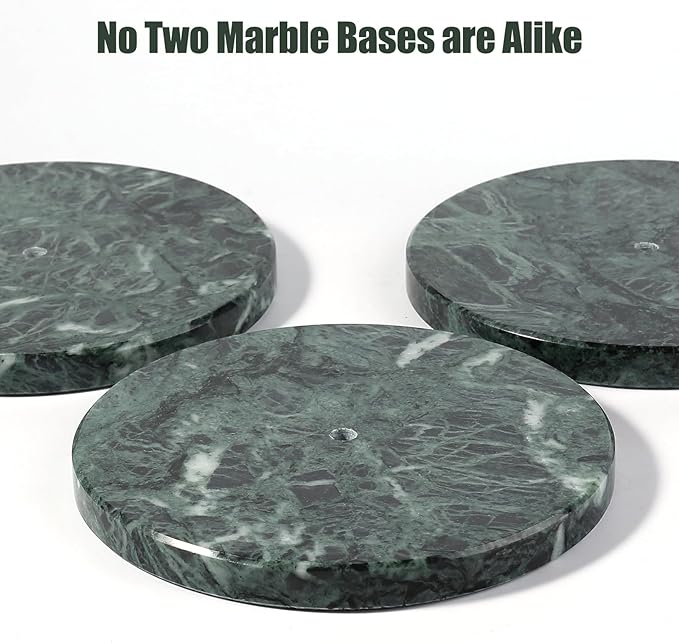 Koville Italian Natural Marble Paper Towel Holder Countertop, Genuine Stone - Image 4