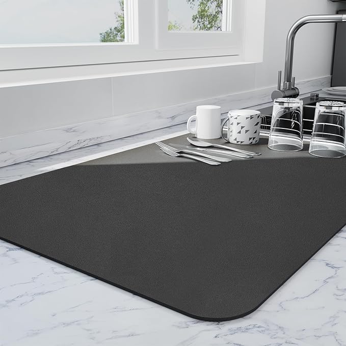 Ecotrim - Dish Drying Mat for Kitchen Counter | Coffee Bar Mat for Countertops by Unknown