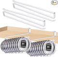 2pack Tumbler Lid Organizer for Corner Cabinets, Space-Saving Cup Holder by Unknown