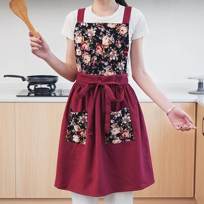 Pinknoke Vintage Pinafore Apron Dress - Image 9