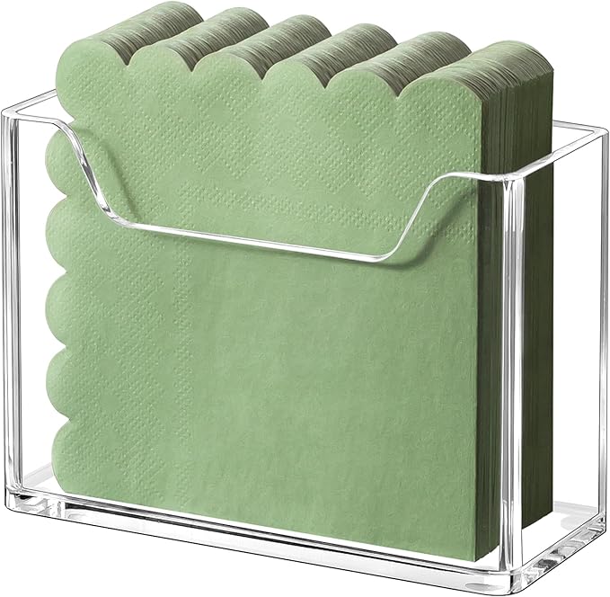 Kordory Acrylic Cocktail Napkin Holder by Kordory
