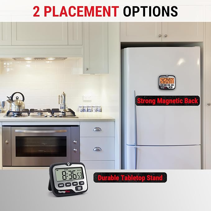 TempPro TM01 Kitchen Timers for Cooking - Image 7