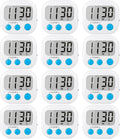 12 Pack Digital Kitchen Timers for Cooking Magnetic Timer for Cooking Loud by AOUCE