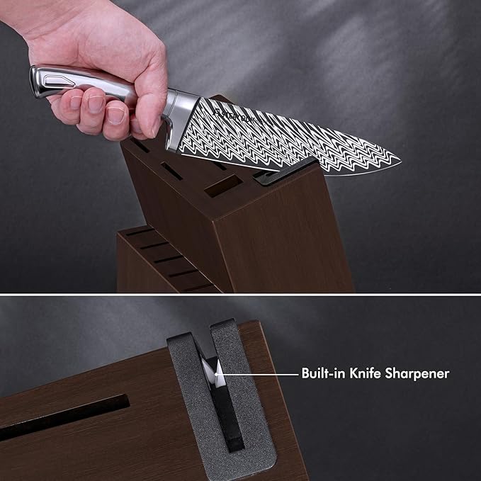 Knife Set, Astercook 15 Pieces Kitchen Knife Set - Image 5