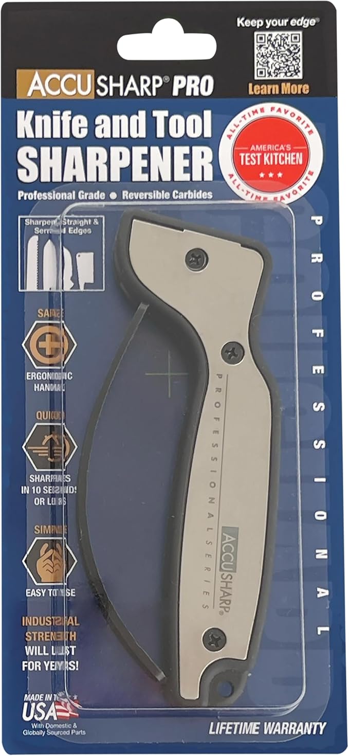 AccuSharp Knife Sharpener, Ergonomic Comfortable Handle, Compact & Easy to Use - Image 2