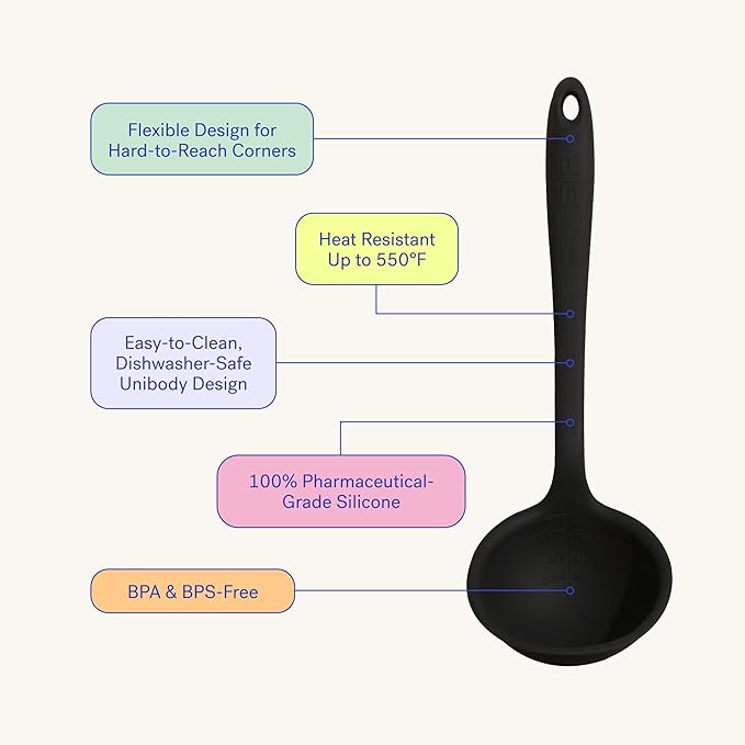 GIR: Get It Right Silicone Soup Ladle - Image 3