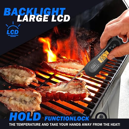 Meat Thermometer Digital, Instant Read Meat Thermometer - Image 4