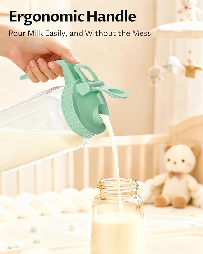 64oz Glass Breast Milk Pitcher - Image 5