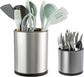 LIBODOUR Kitchen Utensil Holder Extra Large Rotating by ModernandFarmhouseUtensilHolder