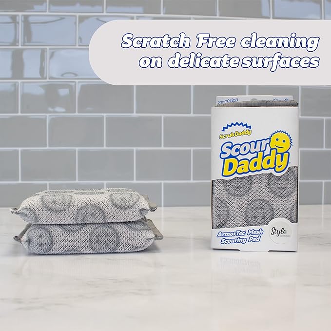 Scrub Daddy Scour Daddy Style, Scourers Non Scratch Scrubbing Sponge, Scouring - Image 5