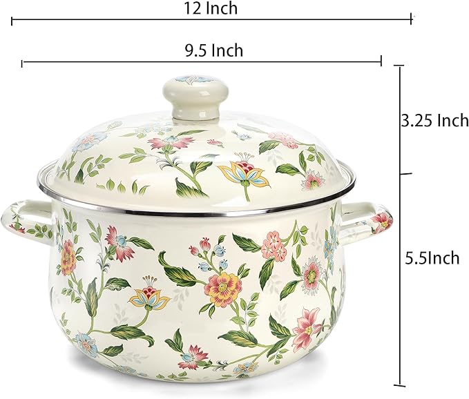 Jucoan 5 Quart Enamel Stockpot - Image 8