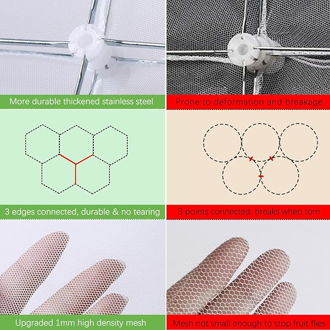 Mesh Food Covers for Outdoors - Image 3