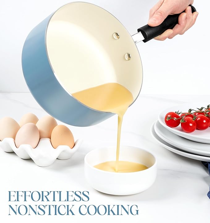 MICHELANGELO Nonstick Sauce Pan - Image 2