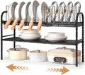 HULISEN Pots and Pans Organizer Under Cabinet, Expandable 2-Tier Pots and Pans by HULISEN