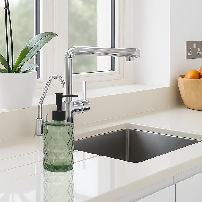 12Oz Small Glass Soap Dispenser - Image 5