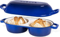 Dutch Oven For Sourdough Bread Baking – Enamelled Cast Iron Bread Loaf Pot – by Nuovva