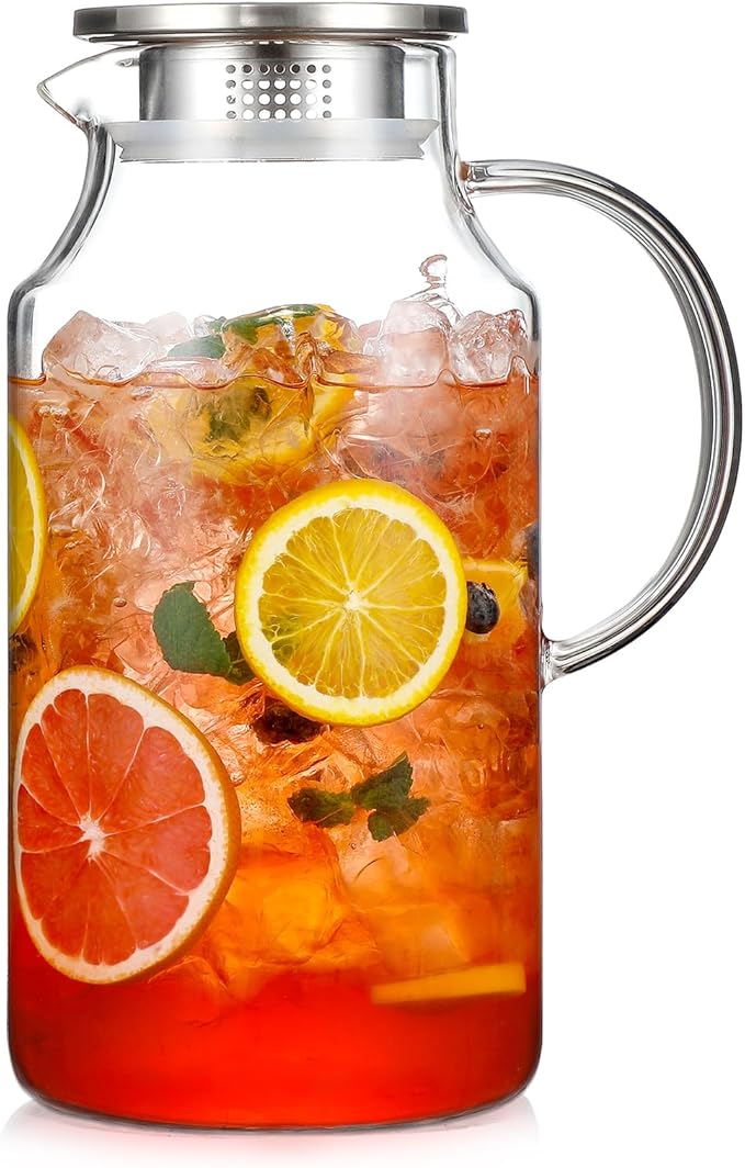 1 Gallon thickened Glass Pitcher by Unknown